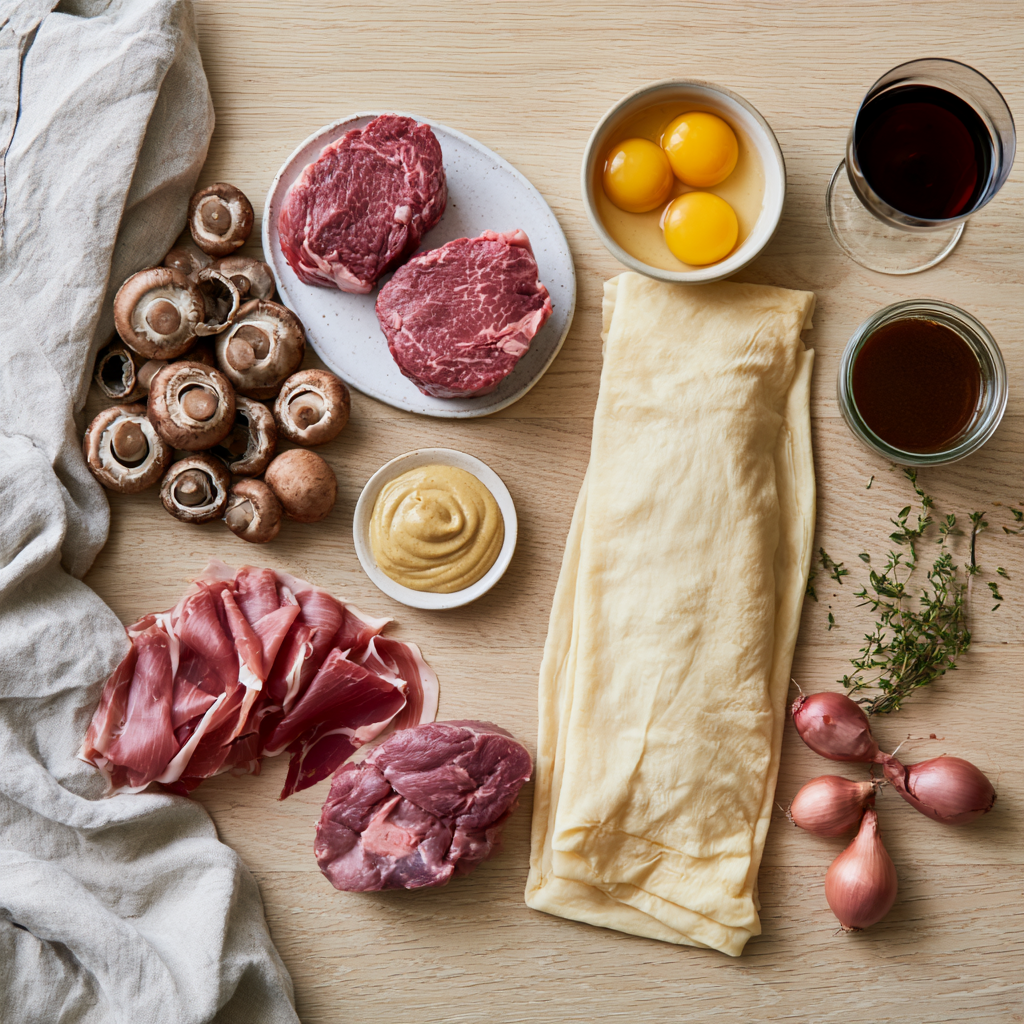Beef Wellington — Individual Portions-closeup