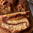 Best Ever Cinnamon Banana Bread-sliced