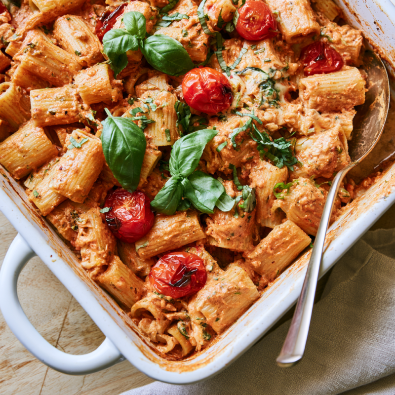 Boursin Cheese Pasta-pasta mixed