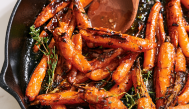 Brandy Glazed Carrots Recipe-skillet