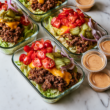 Burger Bowl Meal Prep