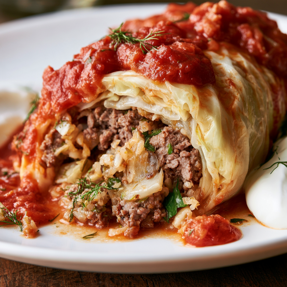 Cabbage Rolls-plated