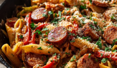Cajun Sausage Pasta — One-Pot Creamy Penne