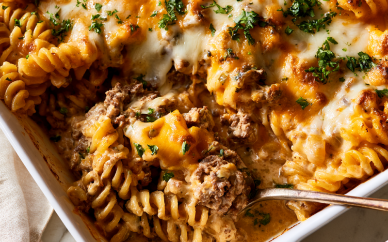 Cheeseburger Casserole Recipe