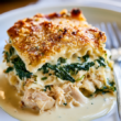 Chicken Alfredo Lasagna-Single Serving