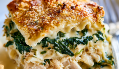 Chicken Alfredo Lasagna-Single Serving