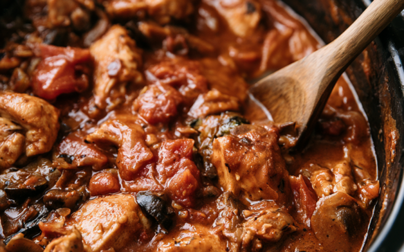 Chicken Cacciatore Crock Pot Recipe