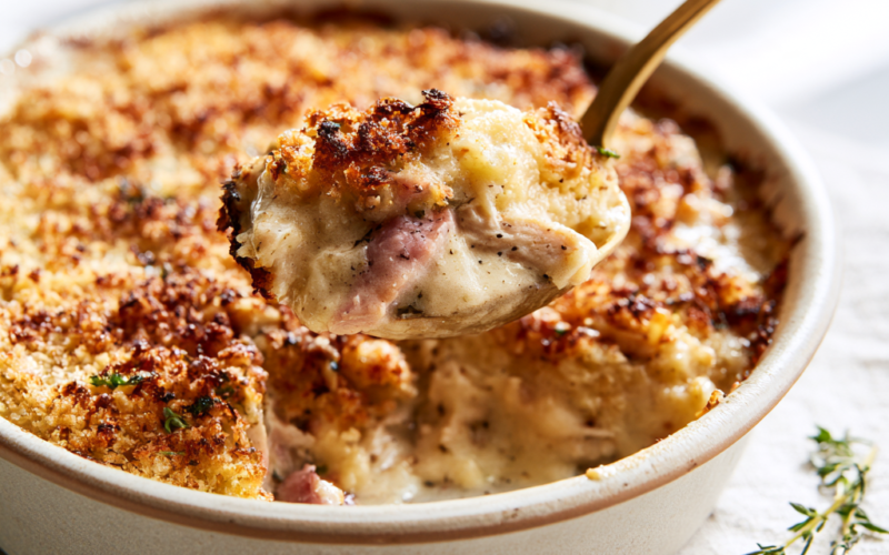 Chicken Cordon Bleu Casserole