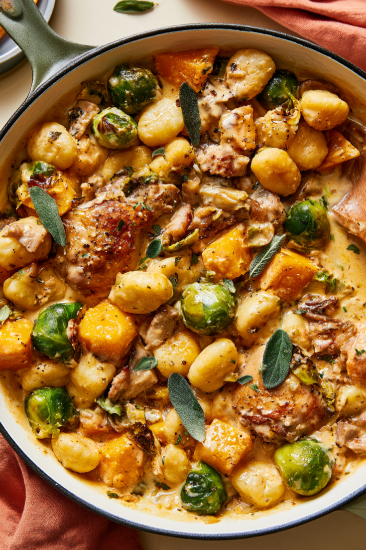 Chicken & Gnocchi with Fall Veggies