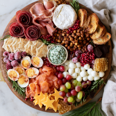 Christmas Charcuterie Board Recipe-holidays