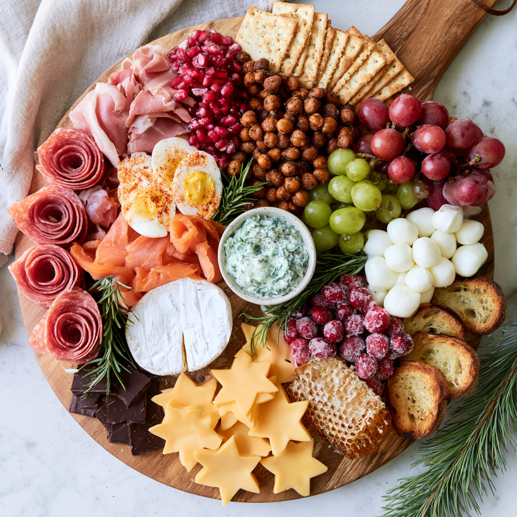 Christmas Charcuterie Board Recipe