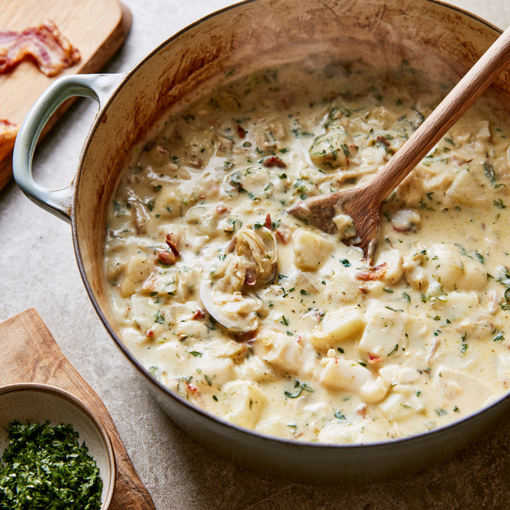 Clam Chowder Recipe-one pot