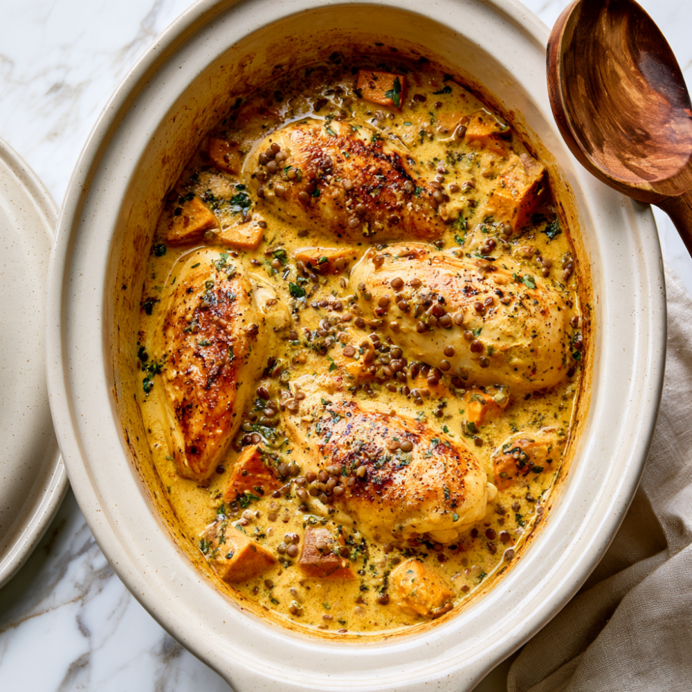 Coconut Curry Chicken Crockpot