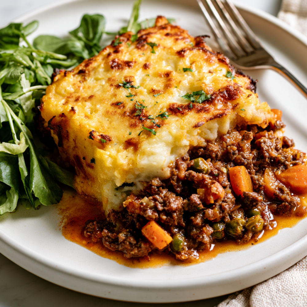 Cottage Pie Recipe-served