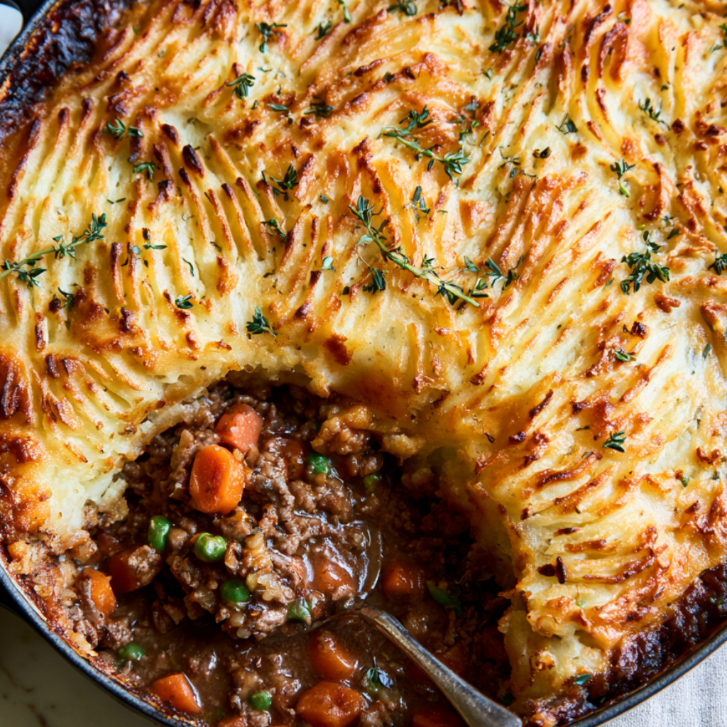 Cottage Pie Recipe-closeup