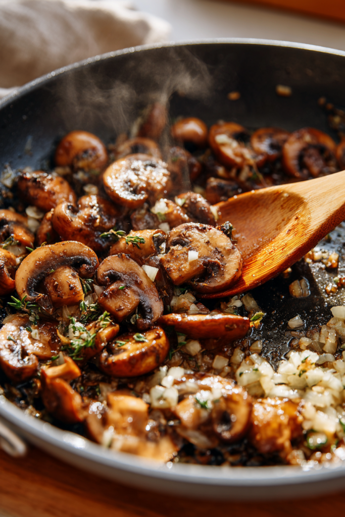 Cream of Mushroom Chicken Crockpot Recipe-cooking process