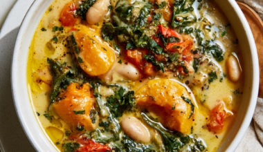 Creamy Butternut Squash Vegetable Soup-top view