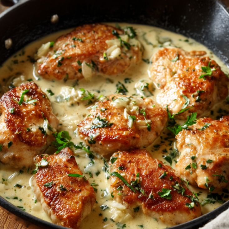 Creamy Garlic Parmesan Chicken
