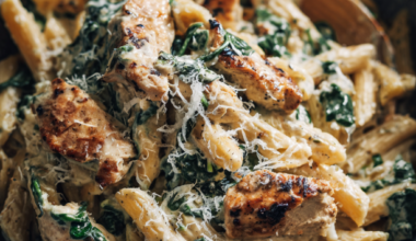 Creamy Garlic Parmesan Chicken Pasta