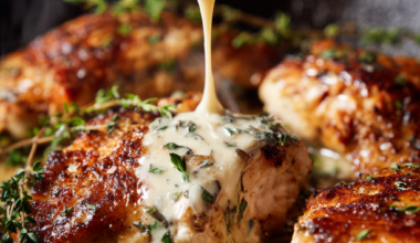 Creamy Garlic Parmesan Chicken-closeup