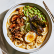 Creamy Miso Udon Noodle Recipe-served