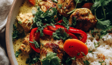Creamy Slow-Cooker Chicken Curry Bowls-bow