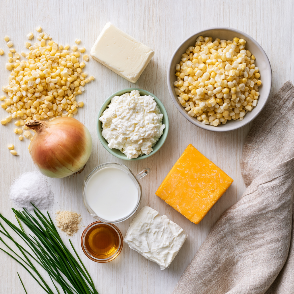 Crockpot Cream Corn-ingredients