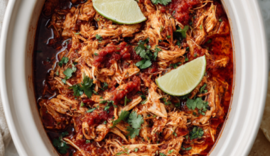 Crockpot Salsa Chicken