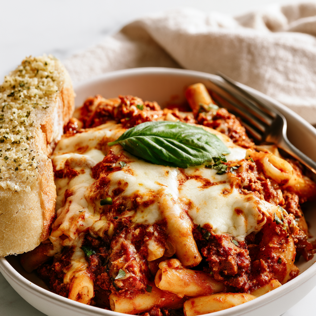Crockpot Ziti Recipe-bowl