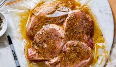 Dijon Honey Thyme Marinade Bag
