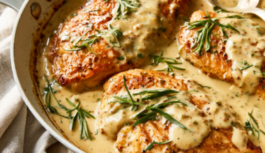 Dijon Mustard Chicken-closeup