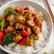 Easy Teriyaki Chicken Rice Bowls