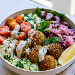 Falafel Bowl Recipe-Vegan