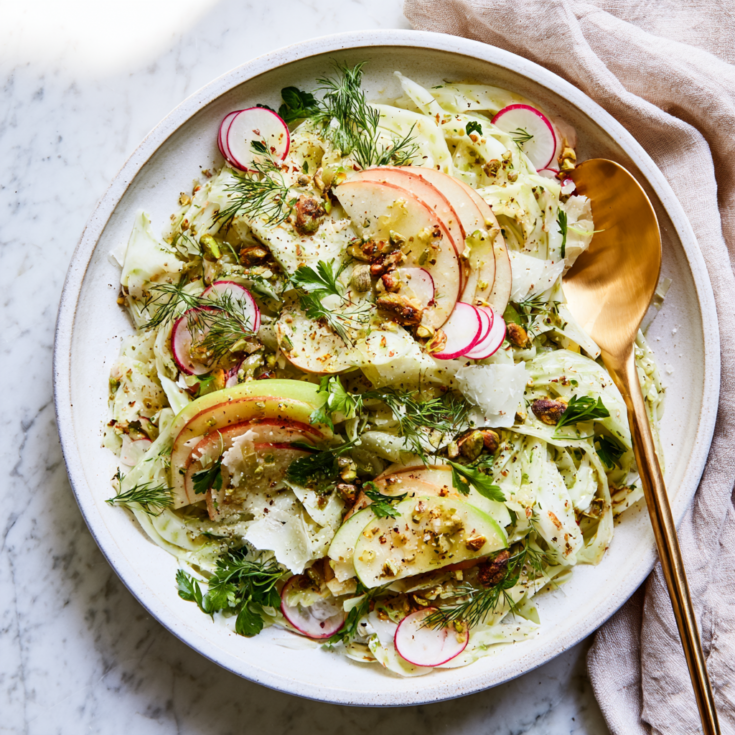 Fennel Salad with Apples & Radishes