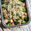 Freezer-Friendly Chicken, Broccoli & Brown Rice Casserole-unbaked