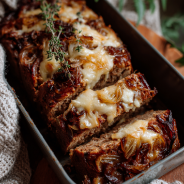 French Onion Meatloaf