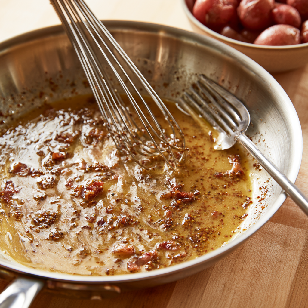 German Potato Salad-dressing