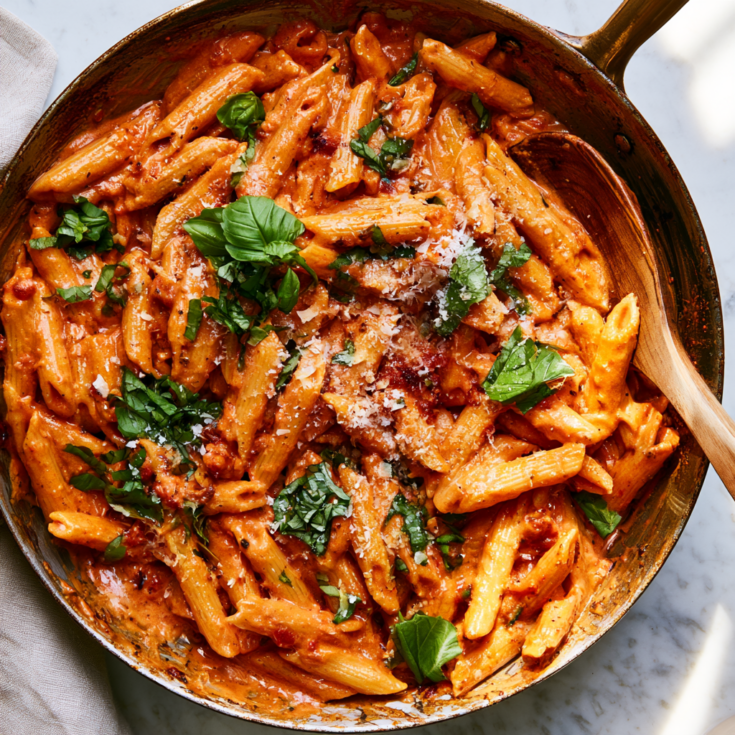 Gigi Hadid Pasta Recipe — High Protein Vodka Pasta