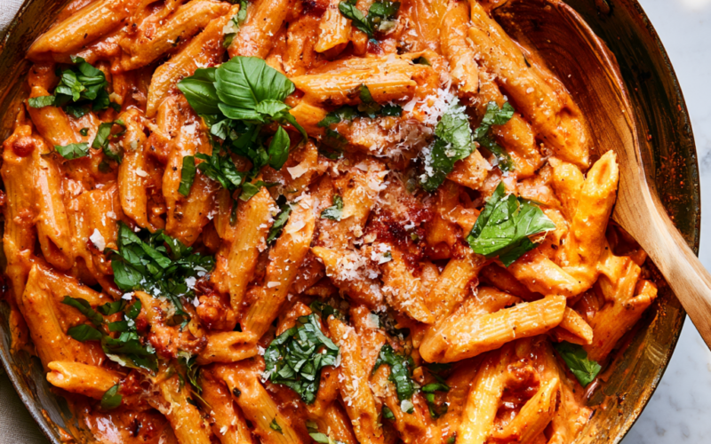 Gigi Hadid Pasta Recipe — High Protein Vodka Pasta
