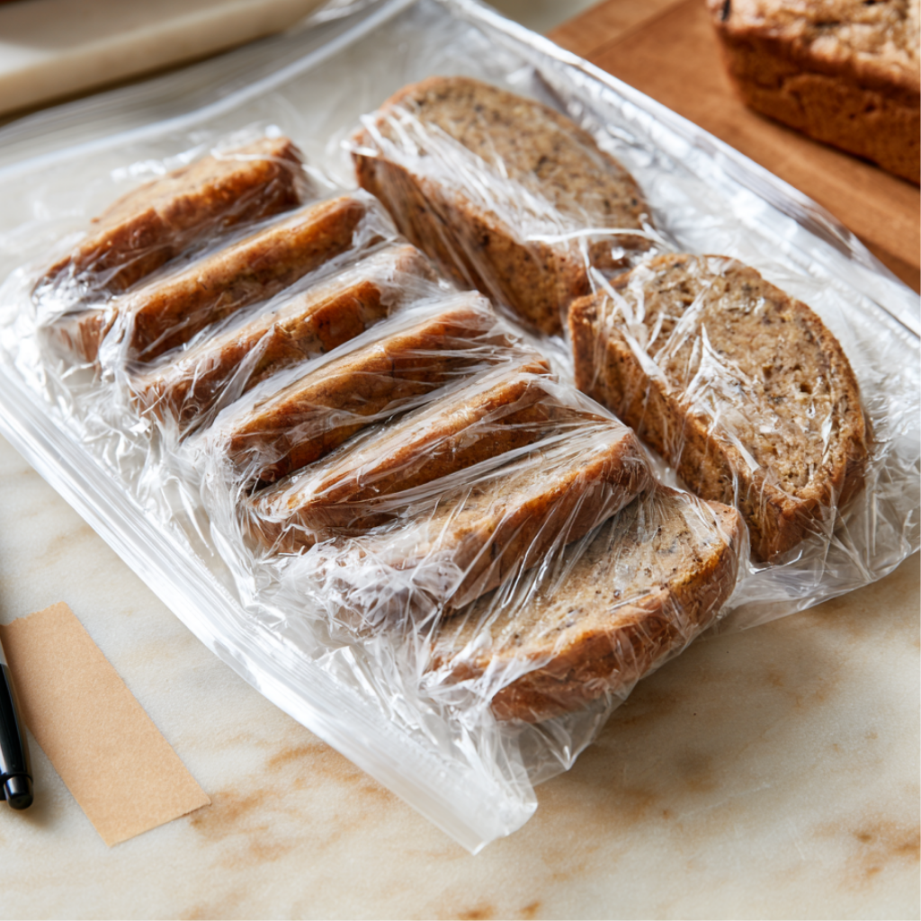 Gluten Free Banana Bread Recipe-freezer friendly