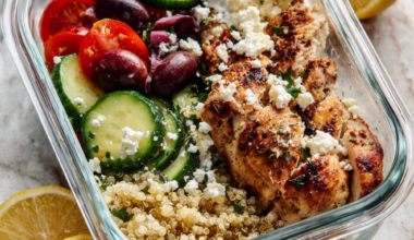Greek Bowl Meal Prep
