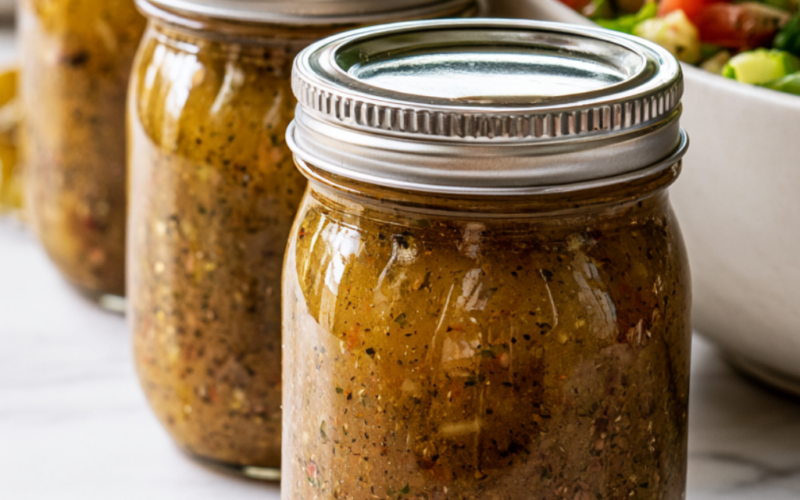 Greek Salad Dressing Recipe-meal prep salad dressings