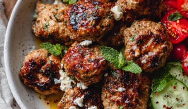 Greek Turkey Meatballs