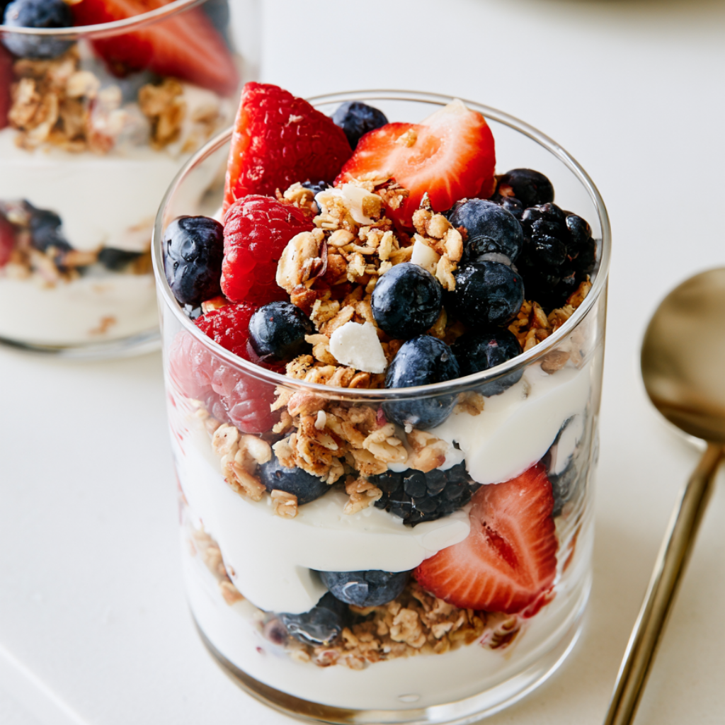 Greek Yogurt Breakfast Parfaits