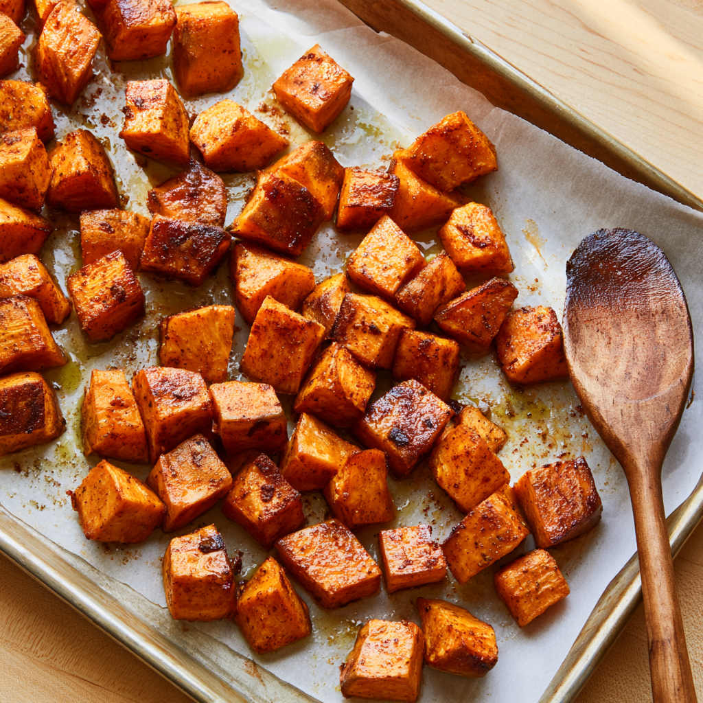 Ground Beef Cottage Cheese Bowl-roasted sweet potatoes
