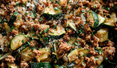 Ground Turkey Skillet With Zucchini