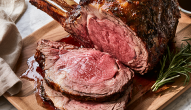 Herb Butter Prime Rib Roast