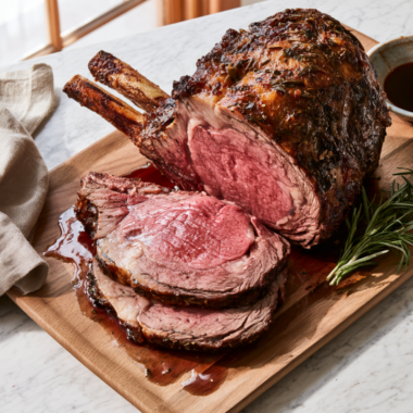 Herb Butter Prime Rib Roast
