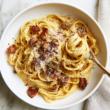 High-Protein Carbonara Pasta Recipe-plated