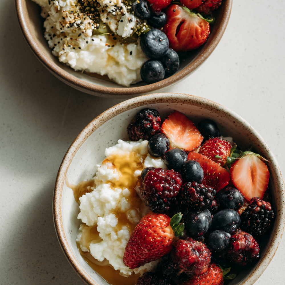High-Protein Cottage Cheese Power Bowls Recipe